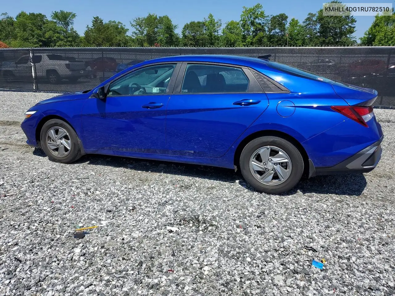 2024 Hyundai Elantra Se VIN: KMHLL4DG1RU782510 Lot: 60223166
