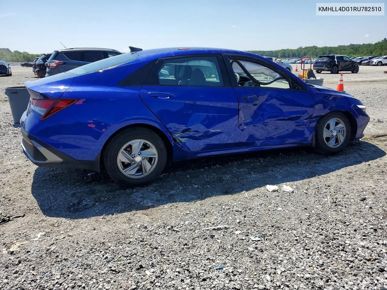 2024 Hyundai Elantra Se VIN: KMHLL4DG1RU782510 Lot: 60223166