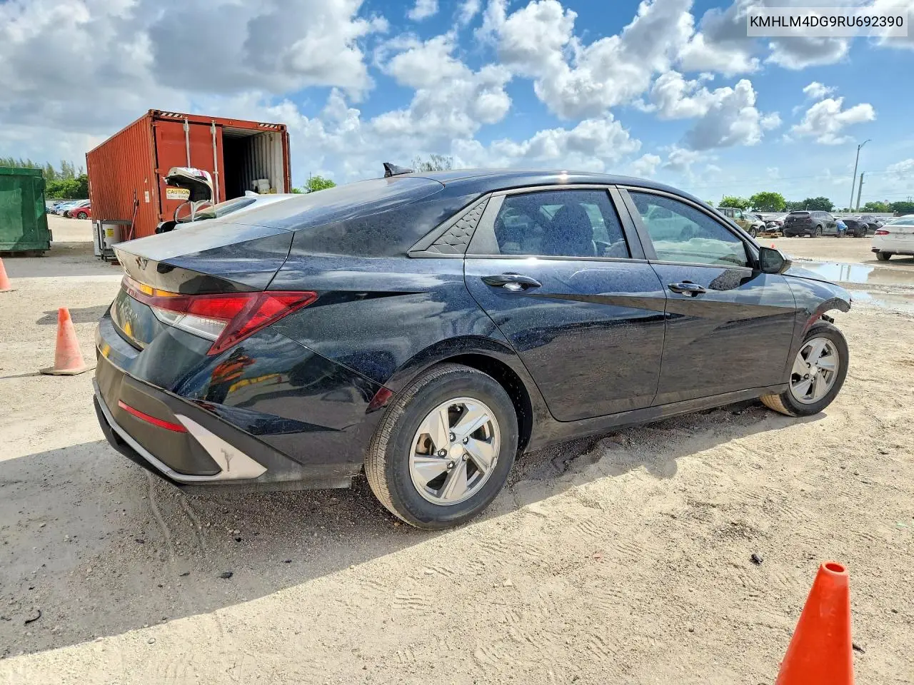 2024 Hyundai Elantra Sel VIN: KMHLM4DG9RU692390 Lot: 60713126