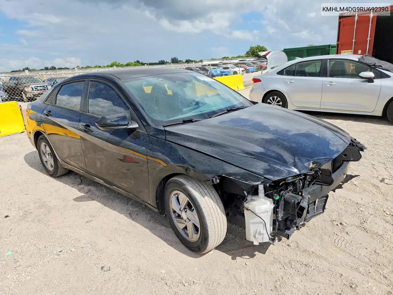 2024 Hyundai Elantra Sel VIN: KMHLM4DG9RU692390 Lot: 60713126