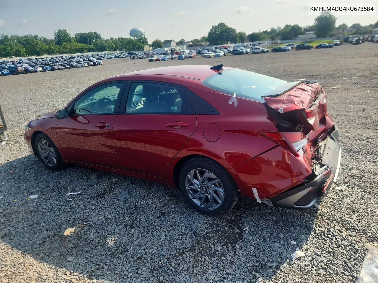 2024 Hyundai Elantra Sel VIN: KMHLM4DG4RU673584 Lot: 62199516