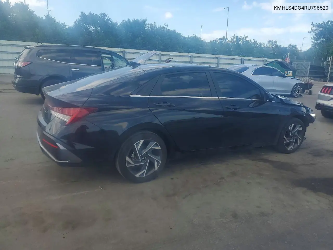 2024 Hyundai Elantra Sel VIN: KMHLS4DG4RU796520 Lot: 62215976