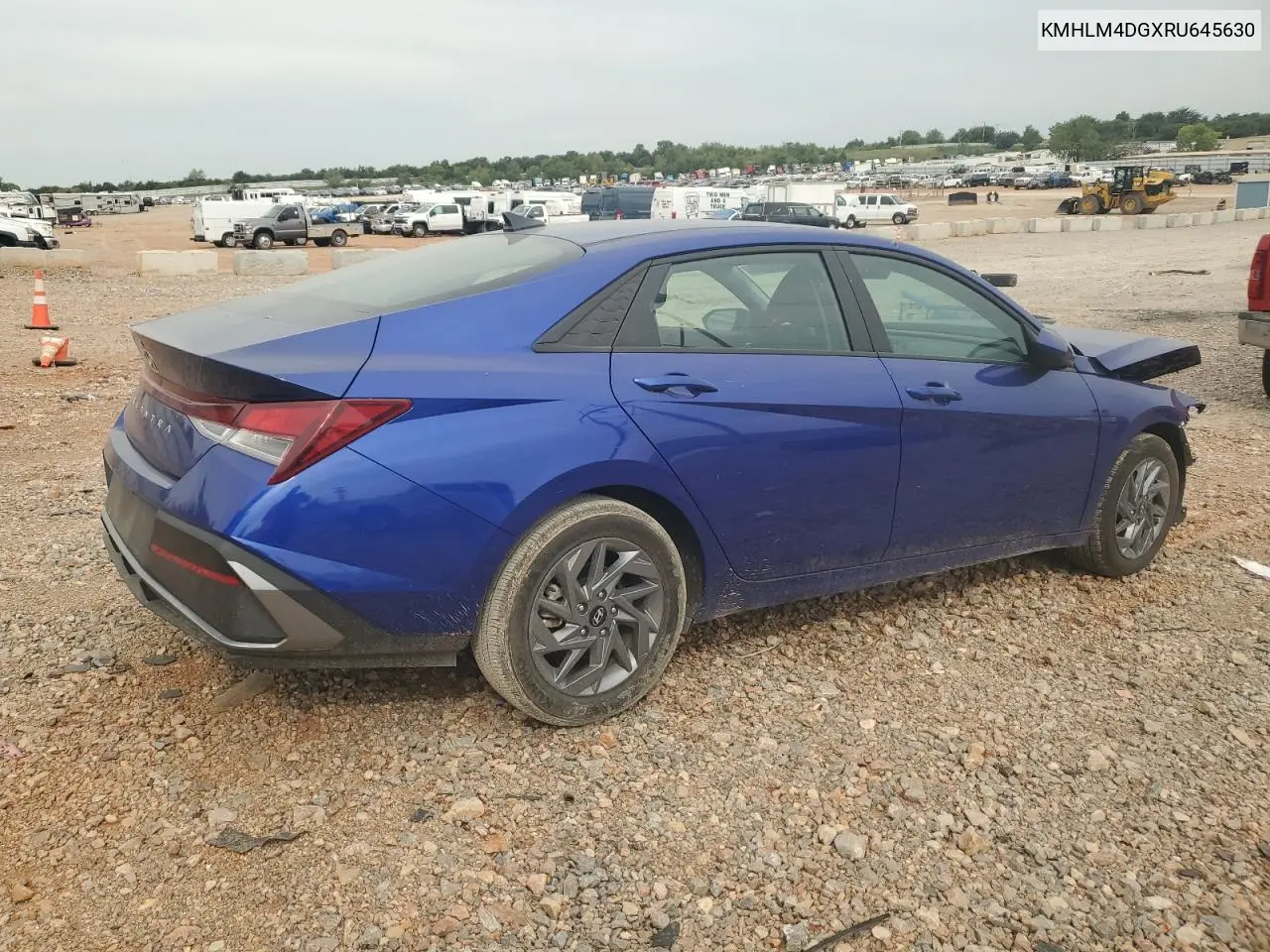 KMHLM4DGXRU645630 2024 Hyundai Elantra Sel