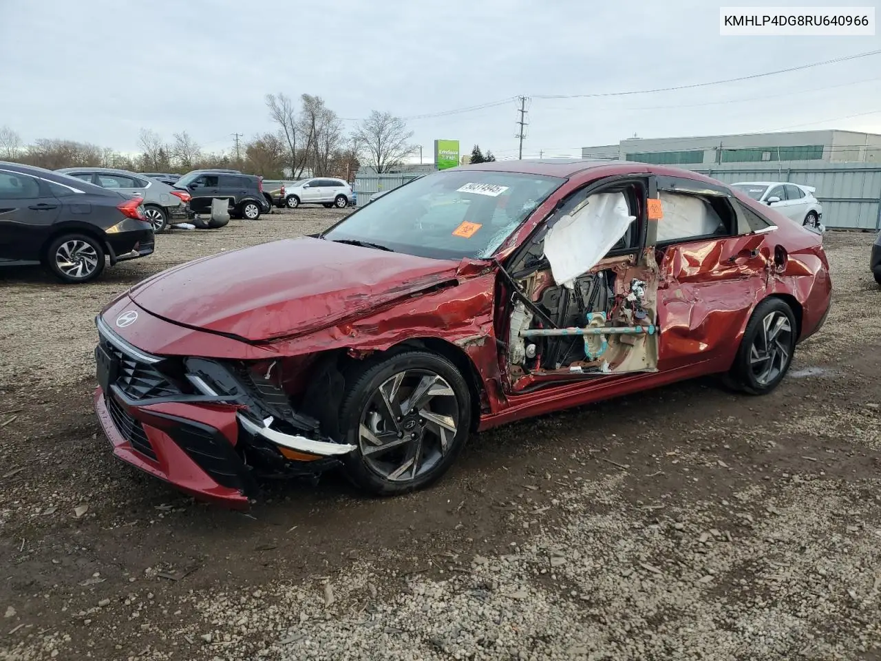 KMHLP4DG8RU640966 2024 Hyundai Elantra Limited