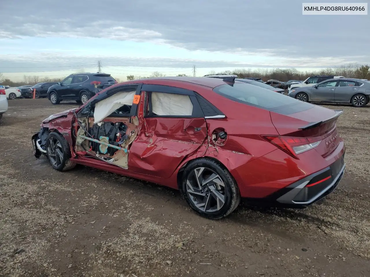 KMHLP4DG8RU640966 2024 Hyundai Elantra Limited