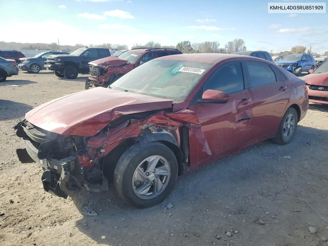 KMHLL4DG5RU851909 2024 Hyundai Elantra Se
