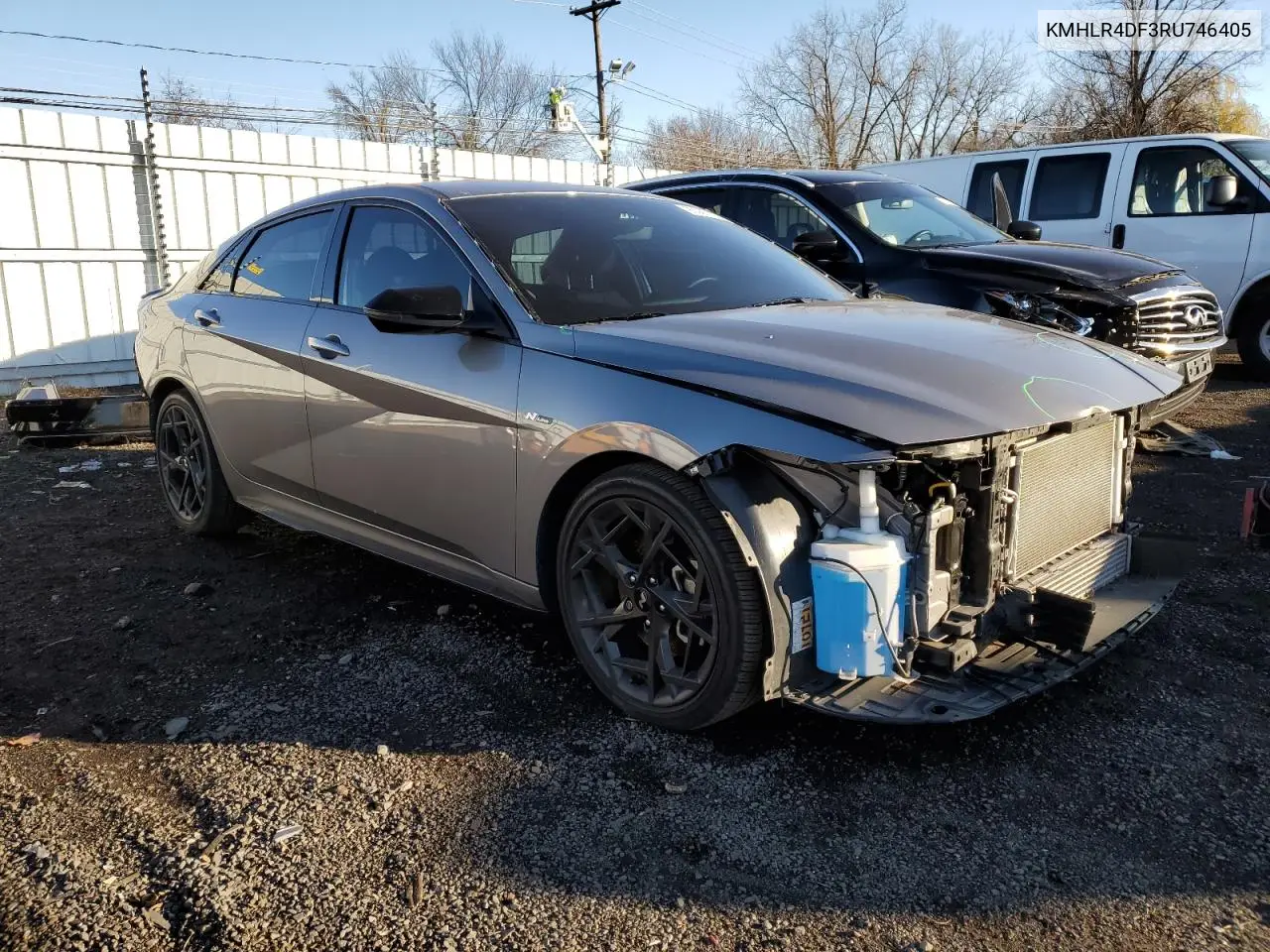 KMHLR4DF3RU746405 2024 Hyundai Elantra N Line