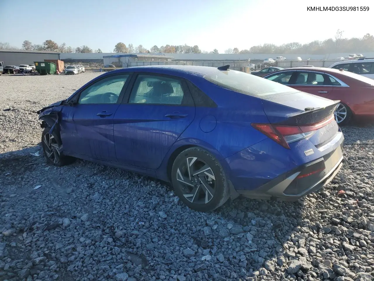 KMHLM4DG3SU981559 2025 Hyundai Elantra Sel Sport
