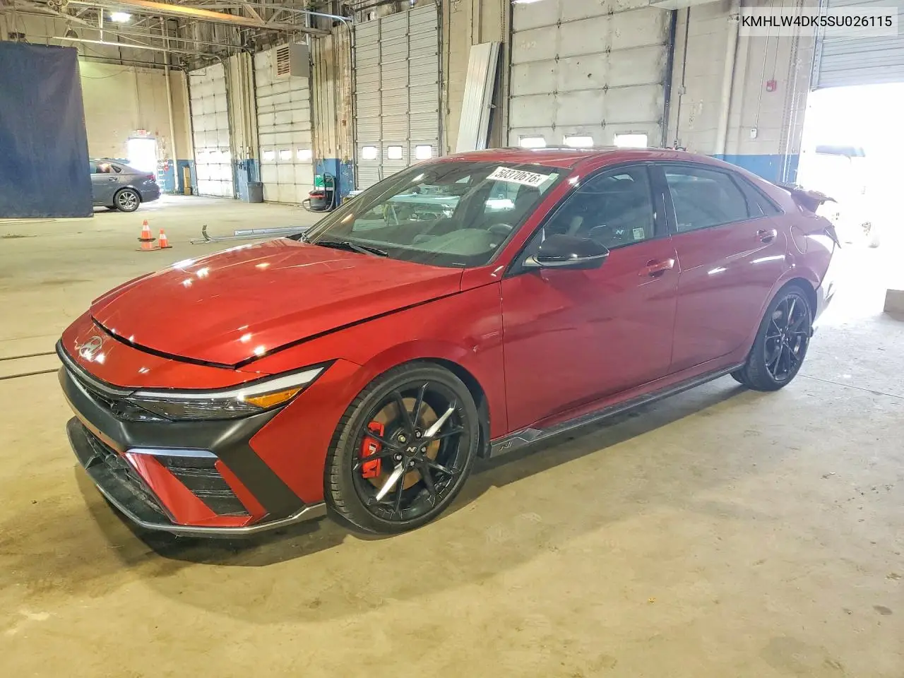 2025 Hyundai Elantra N Base VIN: KMHLW4DK5SU026115 Lot: 50370616