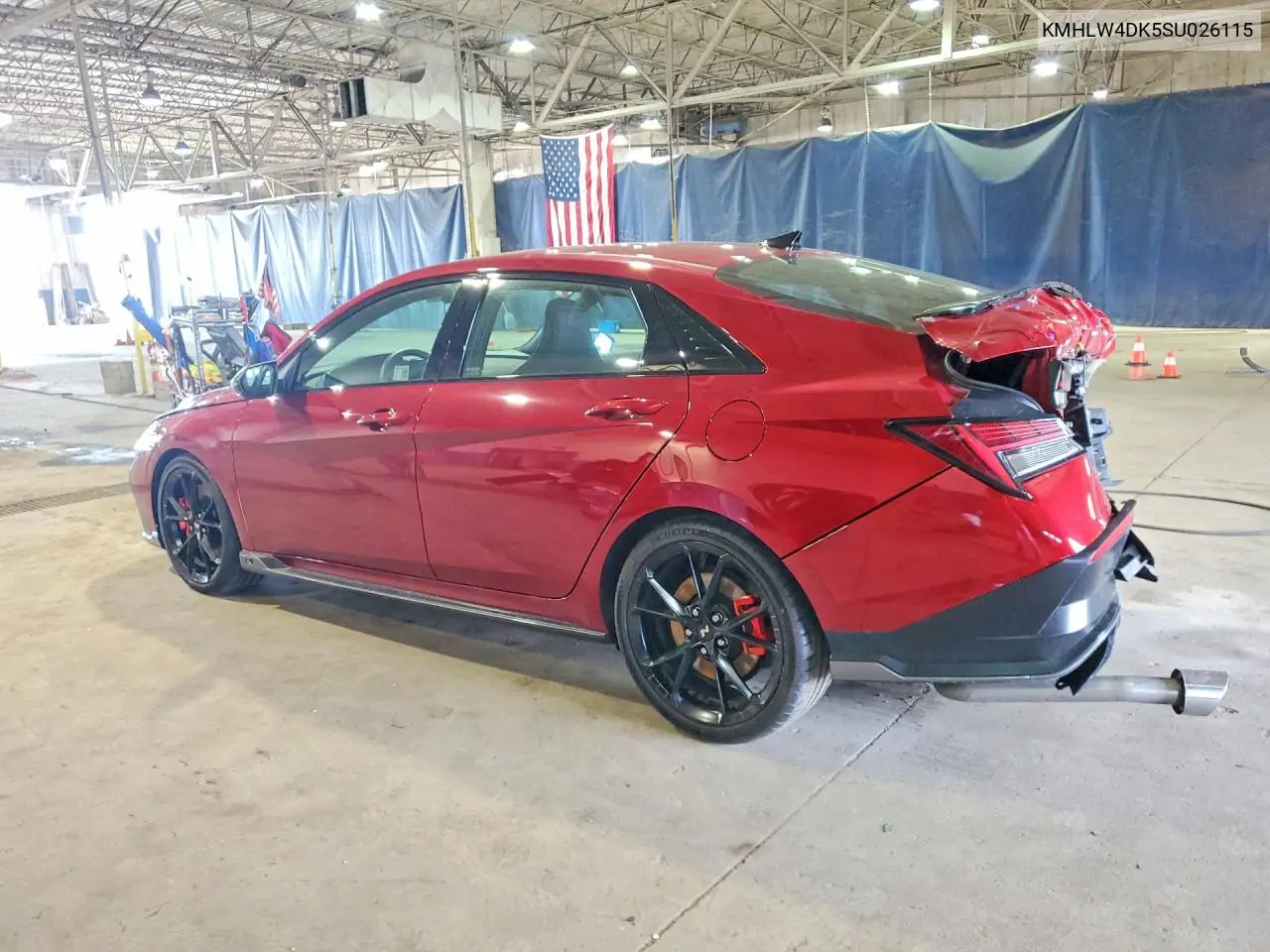 2025 Hyundai Elantra N Base VIN: KMHLW4DK5SU026115 Lot: 50370616