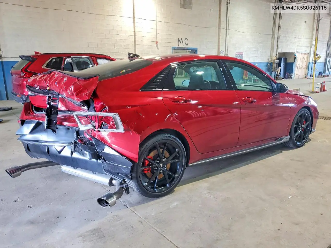 2025 Hyundai Elantra N Base VIN: KMHLW4DK5SU026115 Lot: 50370616