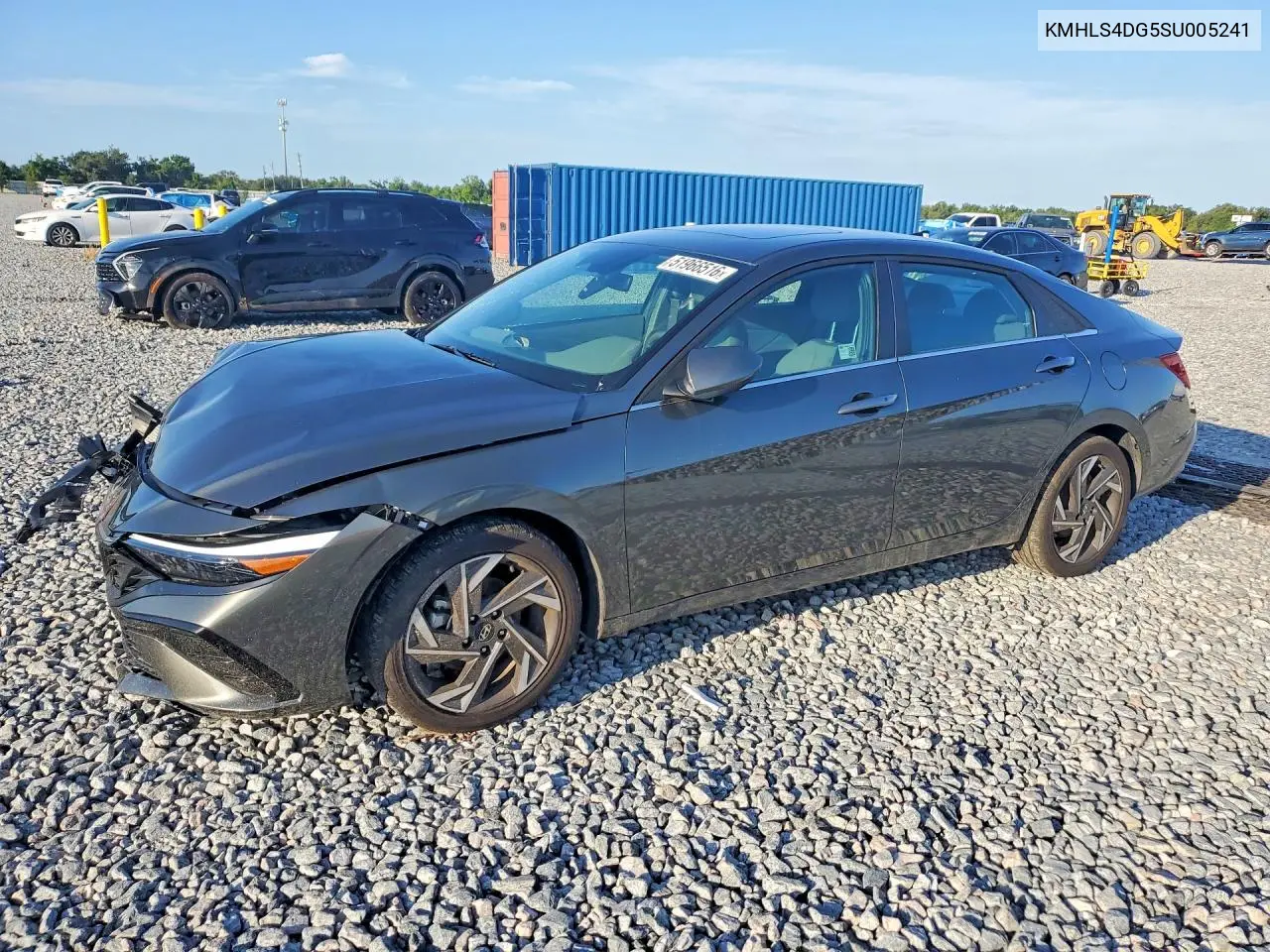 KMHLS4DG5SU005241 2025 Hyundai Elantra Sel