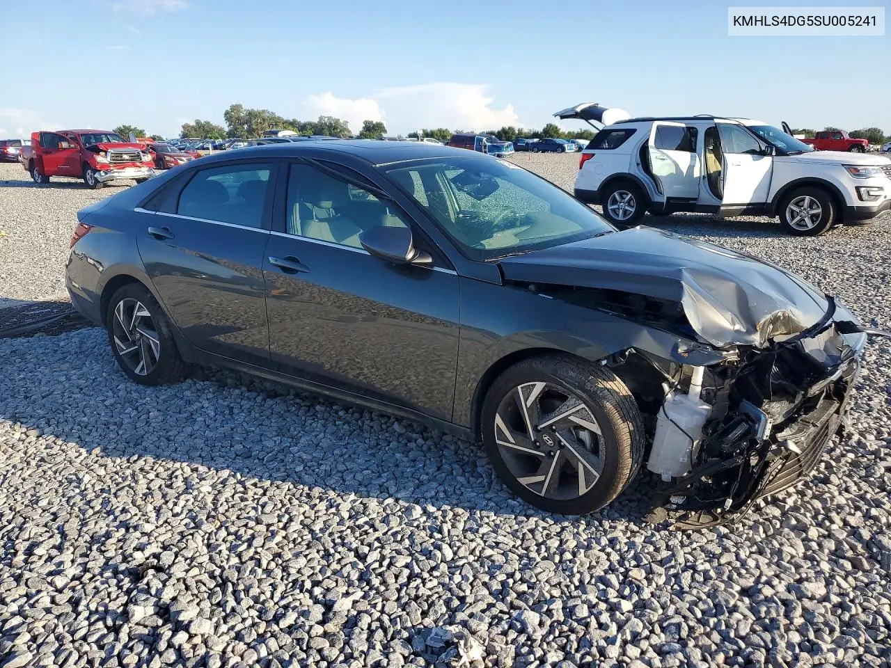 KMHLS4DG5SU005241 2025 Hyundai Elantra Sel