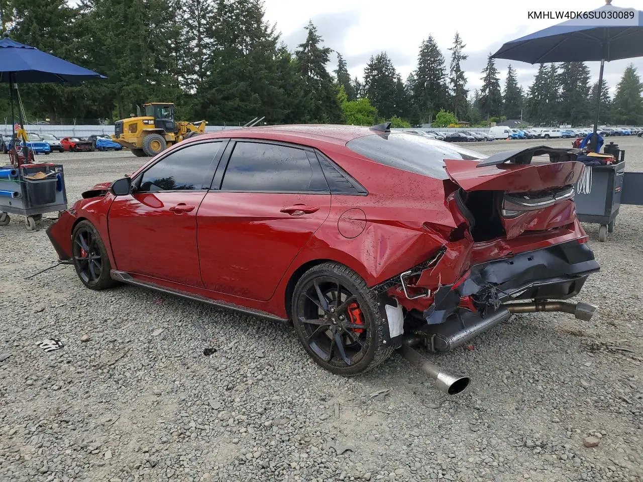 2025 Hyundai Elantra N Base VIN: KMHLW4DK6SU030089 Lot: 54479436