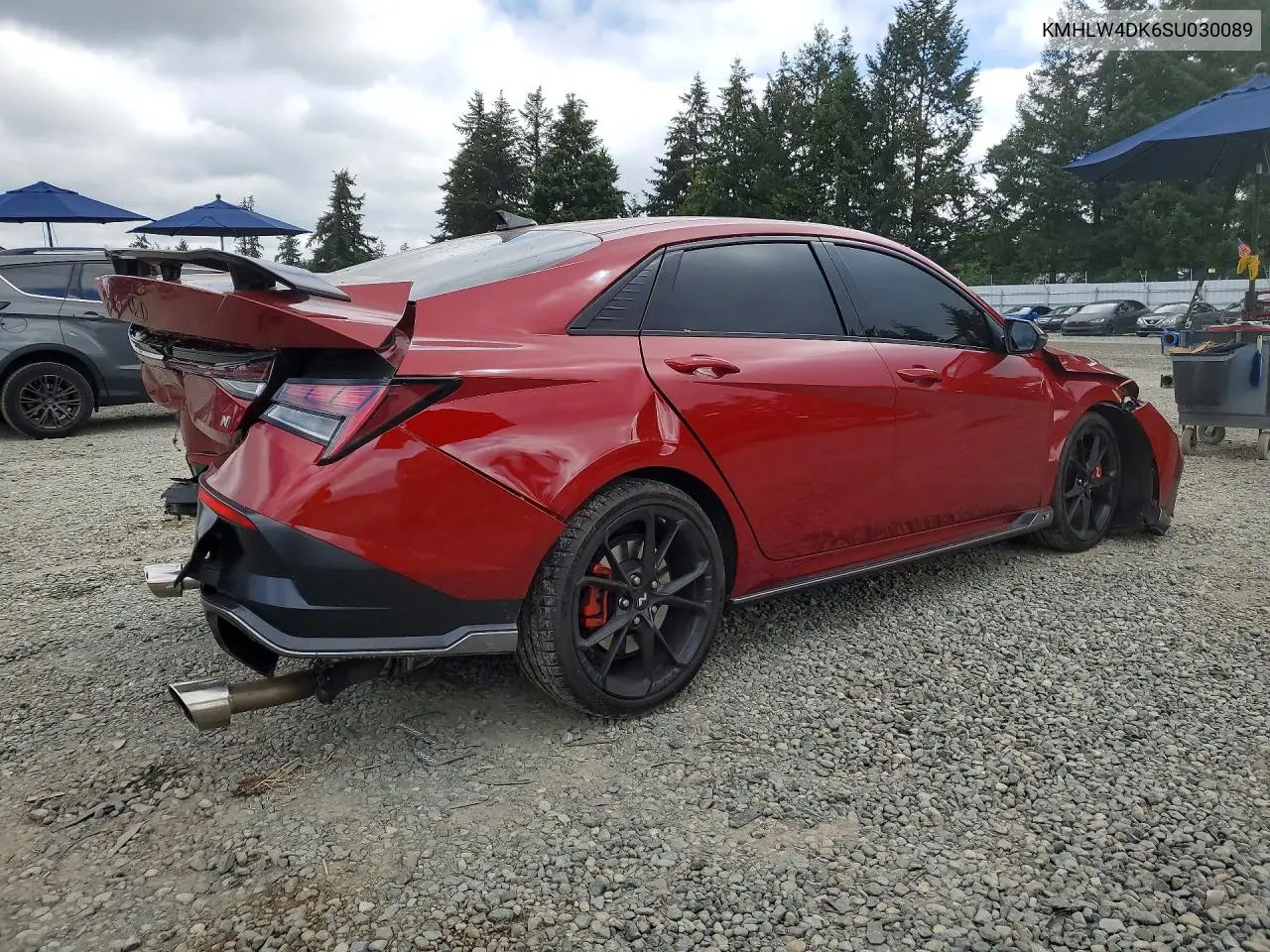 2025 Hyundai Elantra N Base VIN: KMHLW4DK6SU030089 Lot: 54479436