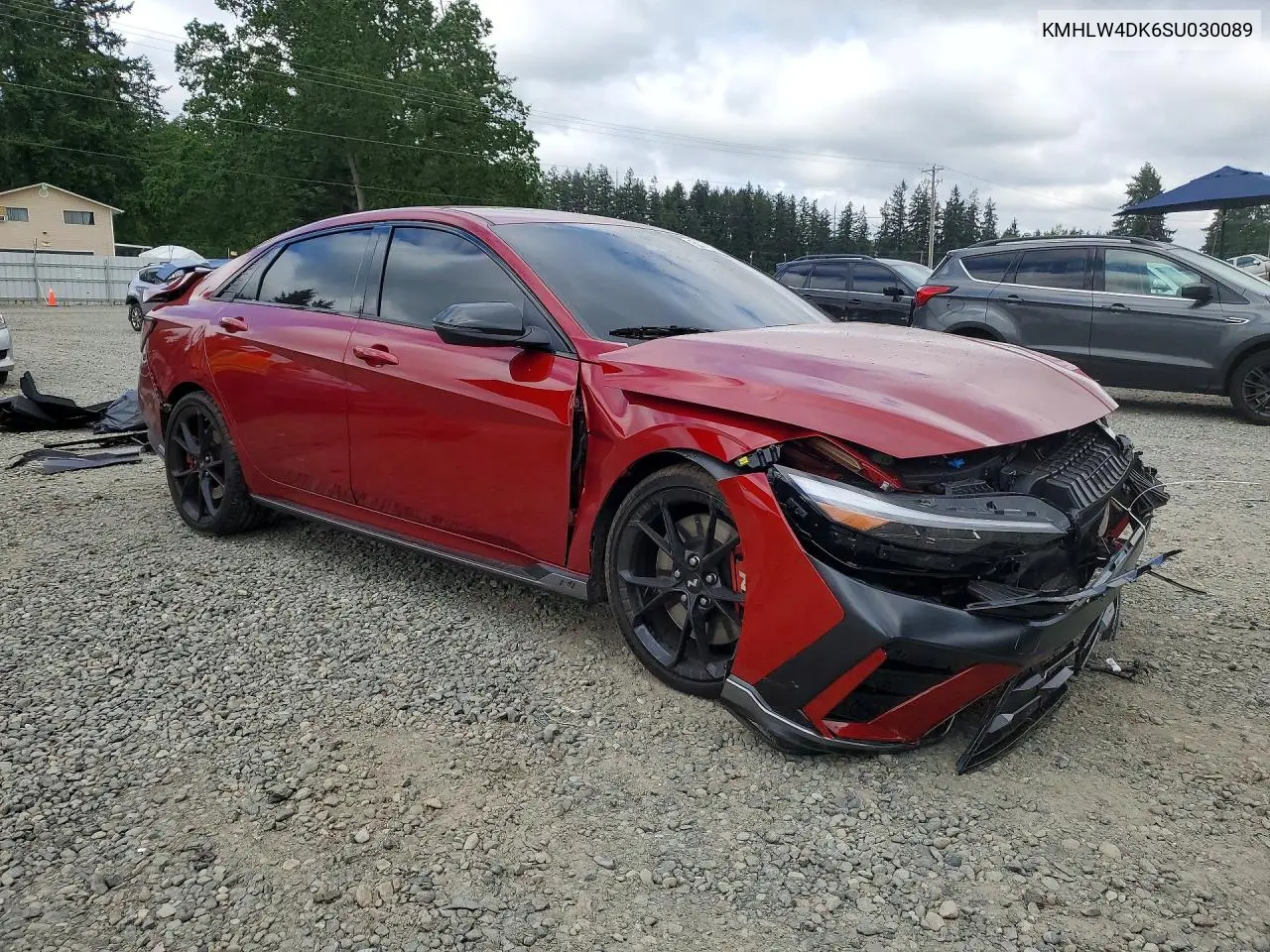 2025 Hyundai Elantra N Base VIN: KMHLW4DK6SU030089 Lot: 54479436