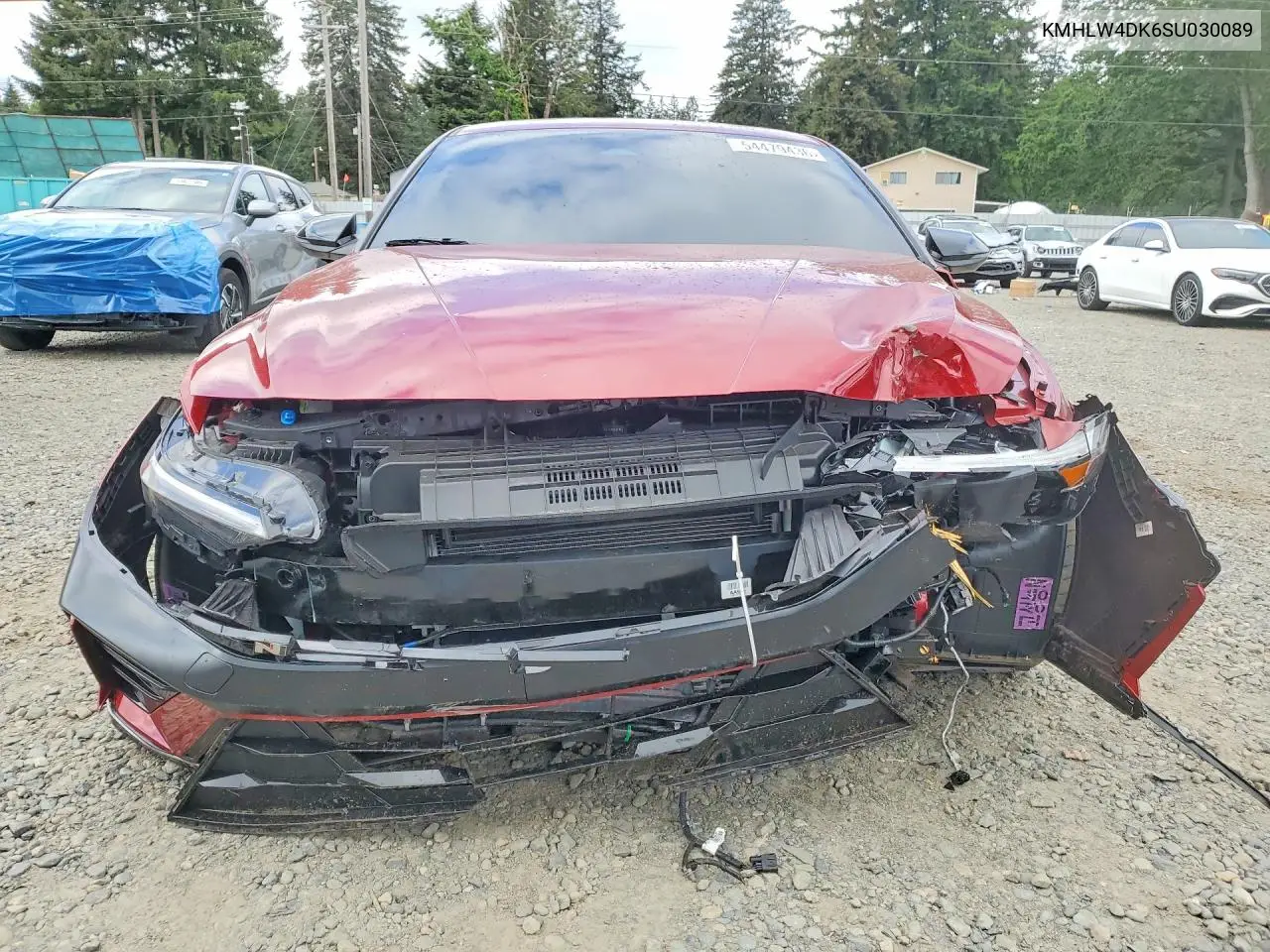 2025 Hyundai Elantra N Base VIN: KMHLW4DK6SU030089 Lot: 54479436