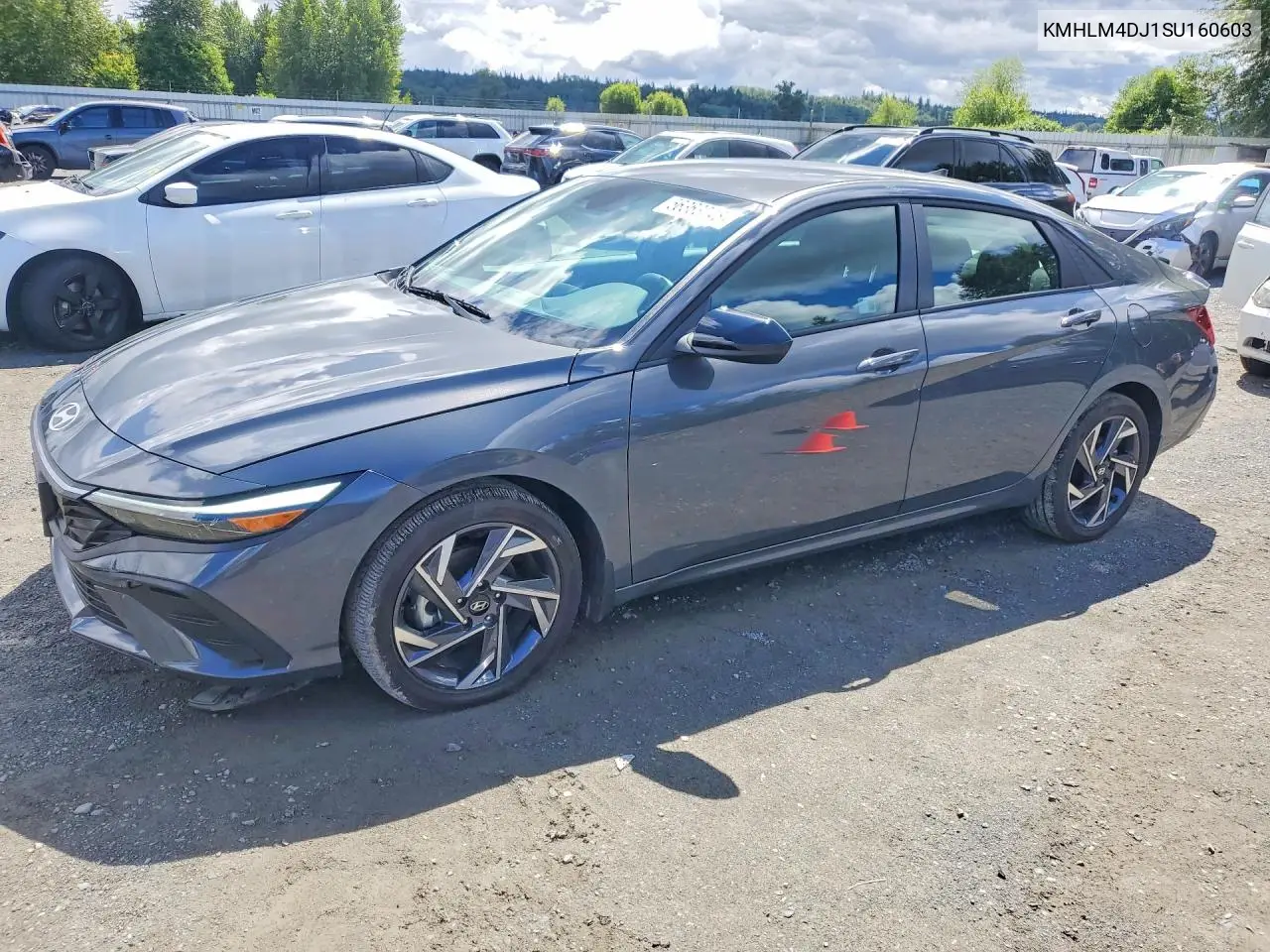KMHLM4DJ1SU160603 2025 Hyundai Elantra Hybrid Sel Sport