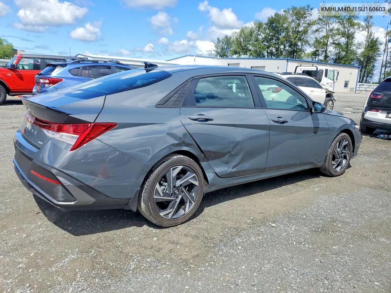 KMHLM4DJ1SU160603 2025 Hyundai Elantra Hybrid Sel Sport