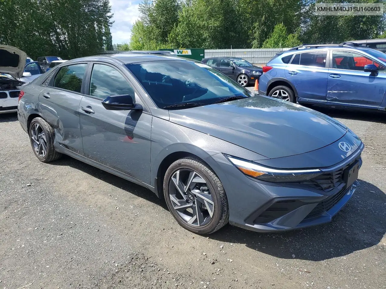 KMHLM4DJ1SU160603 2025 Hyundai Elantra Hybrid Sel Sport
