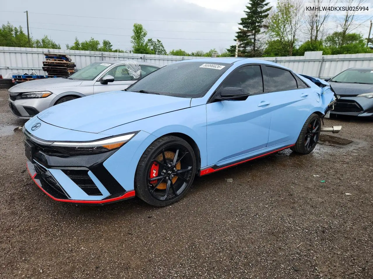 2025 Hyundai Elantra N Base VIN: KMHLW4DKXSU025994 Lot: 56996626