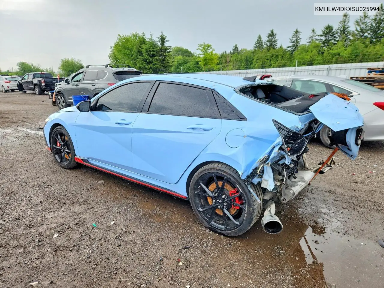 2025 Hyundai Elantra N Base VIN: KMHLW4DKXSU025994 Lot: 56996626