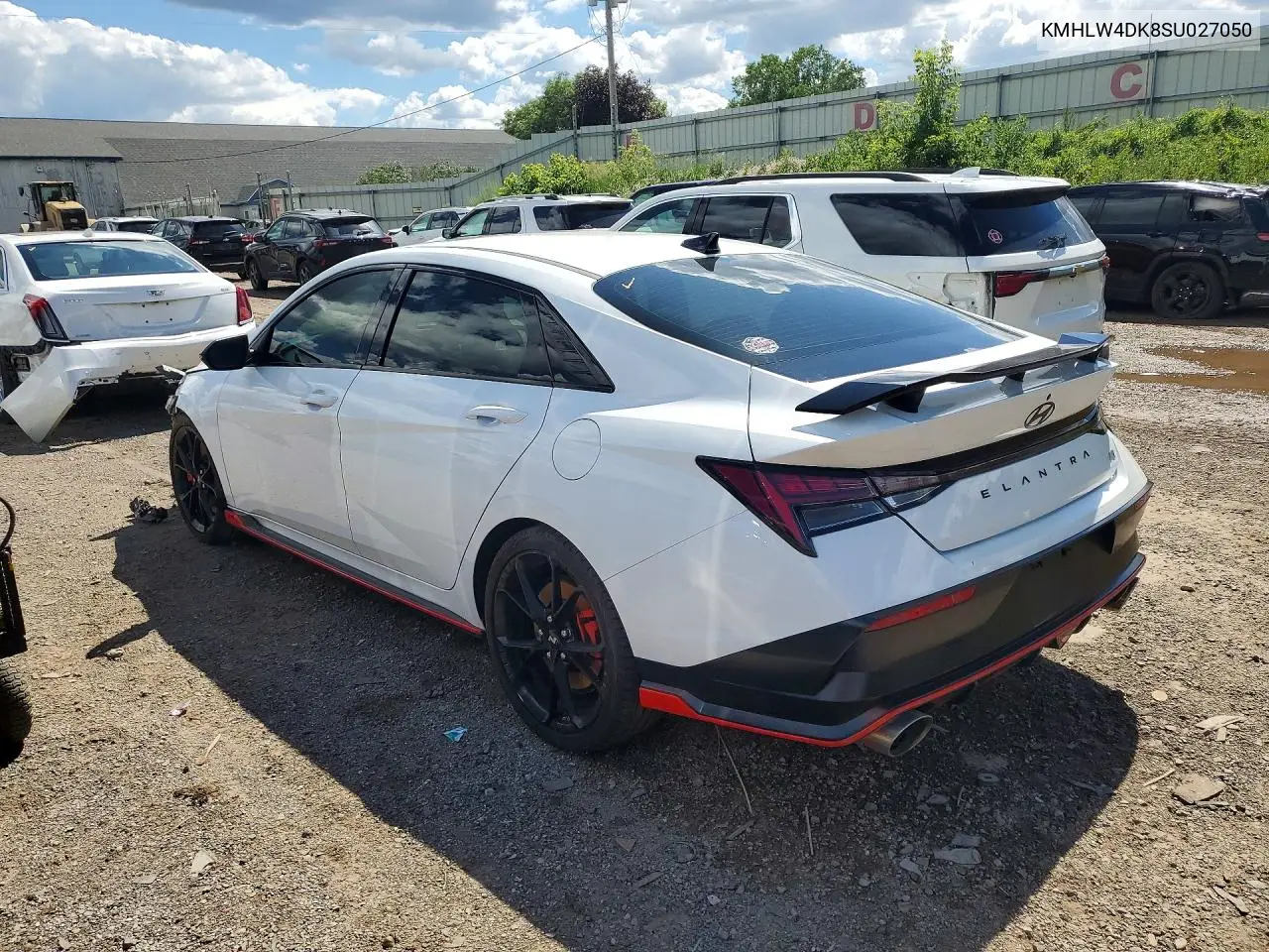 2025 Hyundai Elantra N Base VIN: KMHLW4DK8SU027050 Lot: 57005226