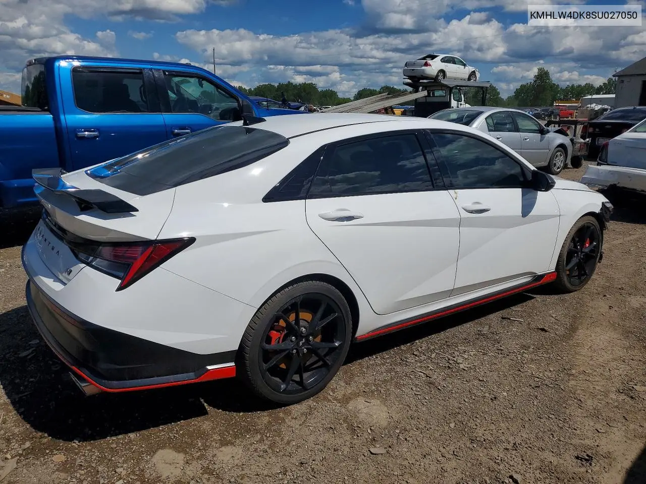 2025 Hyundai Elantra N Base VIN: KMHLW4DK8SU027050 Lot: 57005226
