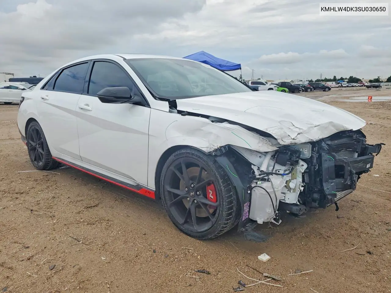 2025 Hyundai Elantra N Base VIN: KMHLW4DK3SU030650 Lot: 57072616