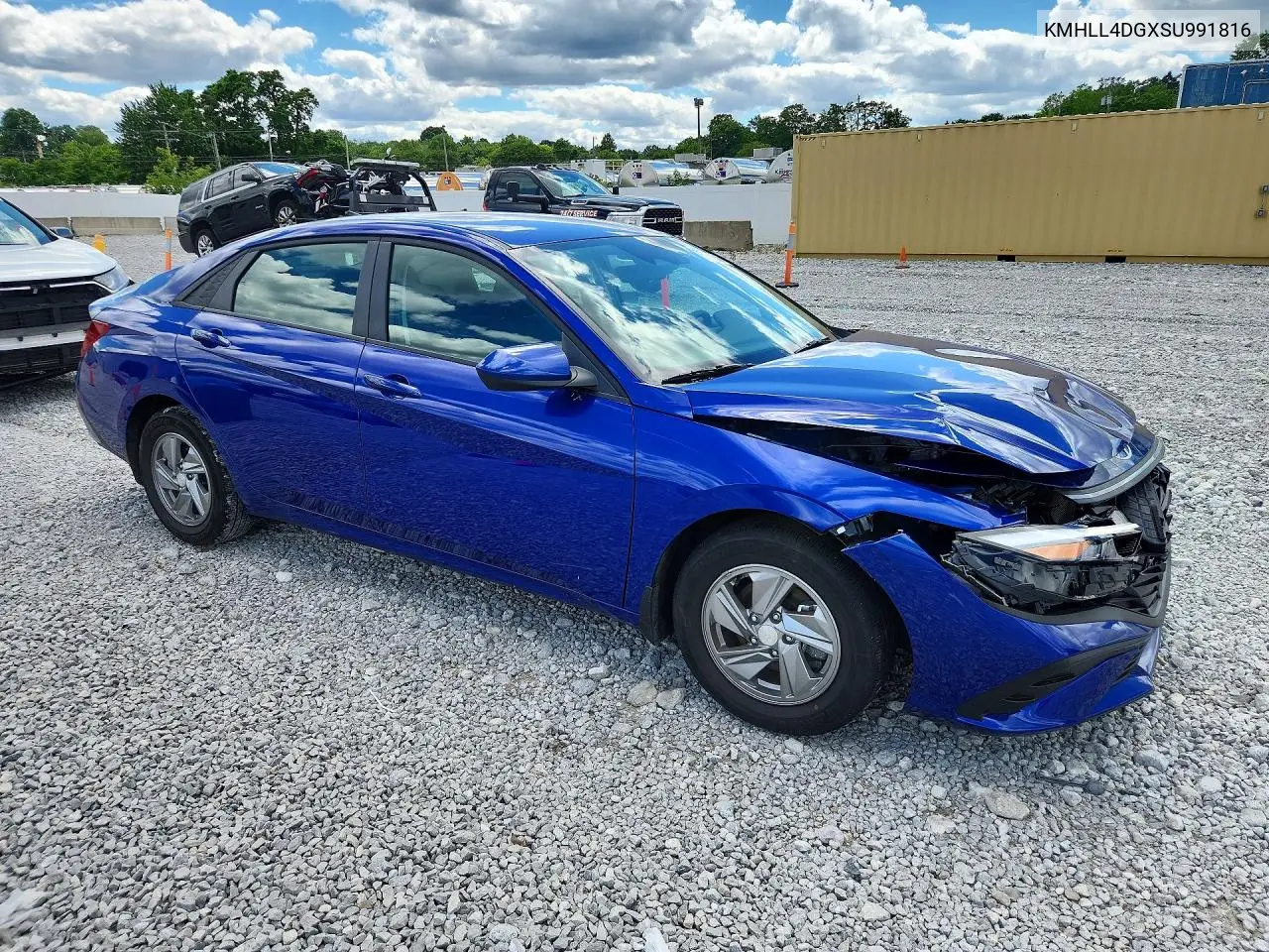 2025 Hyundai Elantra Se VIN: KMHLL4DGXSU991816 Lot: 57647356