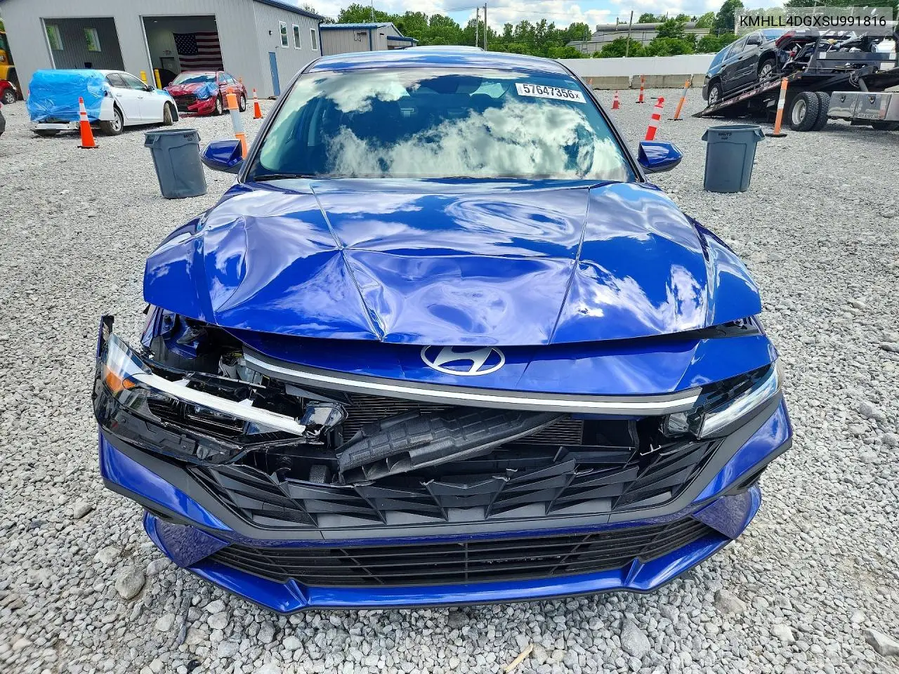 2025 Hyundai Elantra Se VIN: KMHLL4DGXSU991816 Lot: 57647356