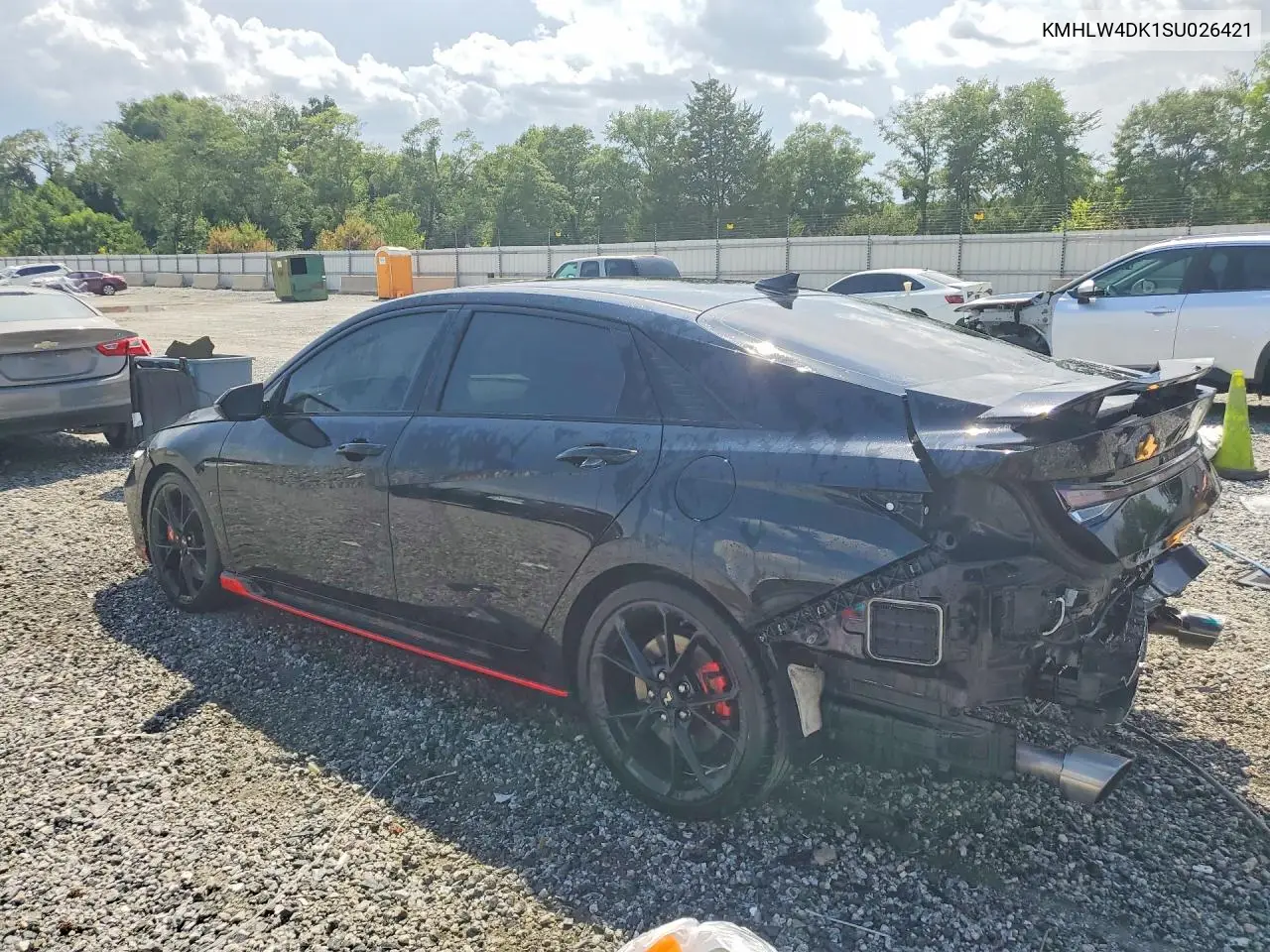 2025 Hyundai Elantra N Base VIN: KMHLW4DK1SU026421 Lot: 59103506