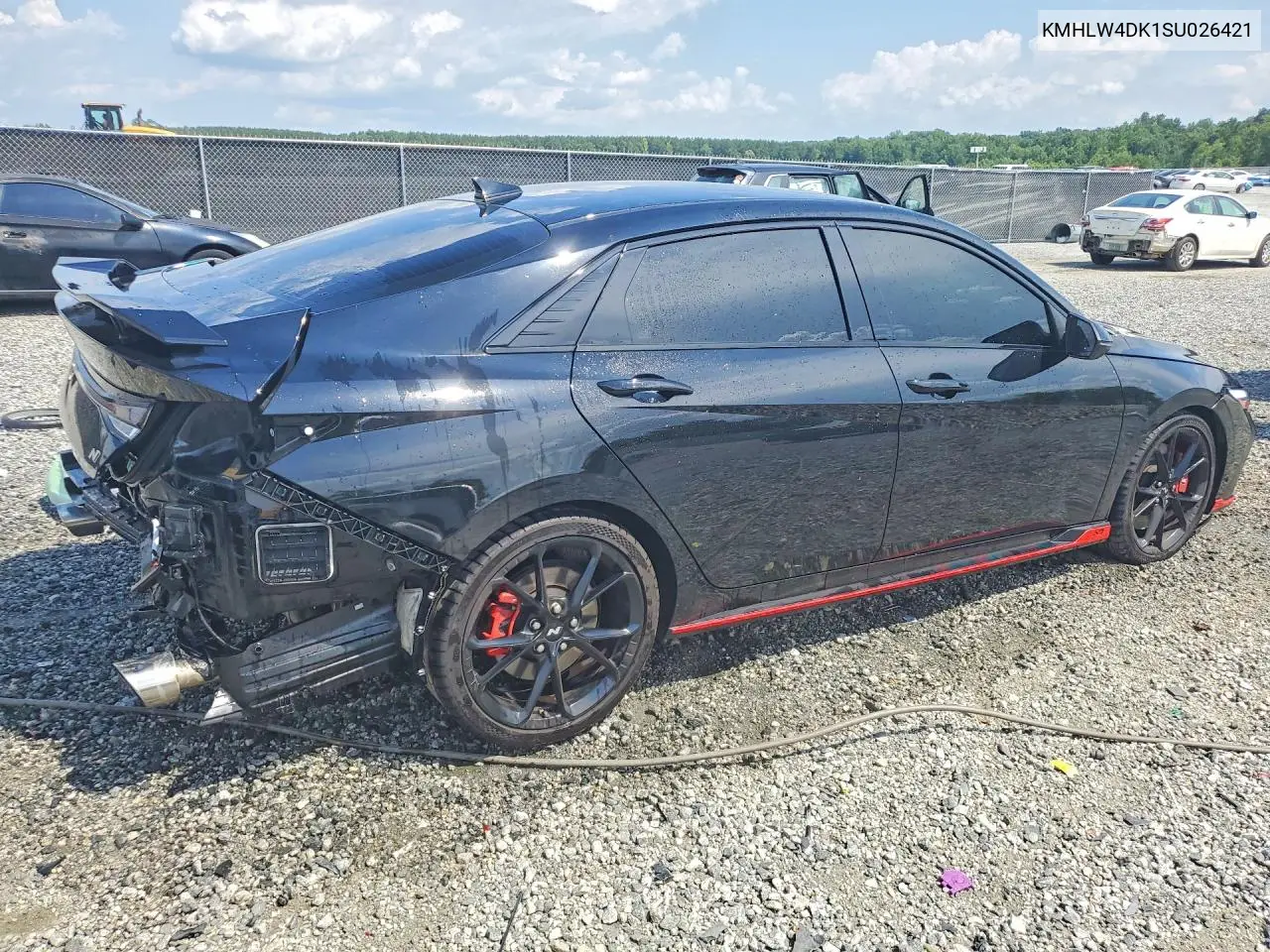 2025 Hyundai Elantra N Base VIN: KMHLW4DK1SU026421 Lot: 59103506