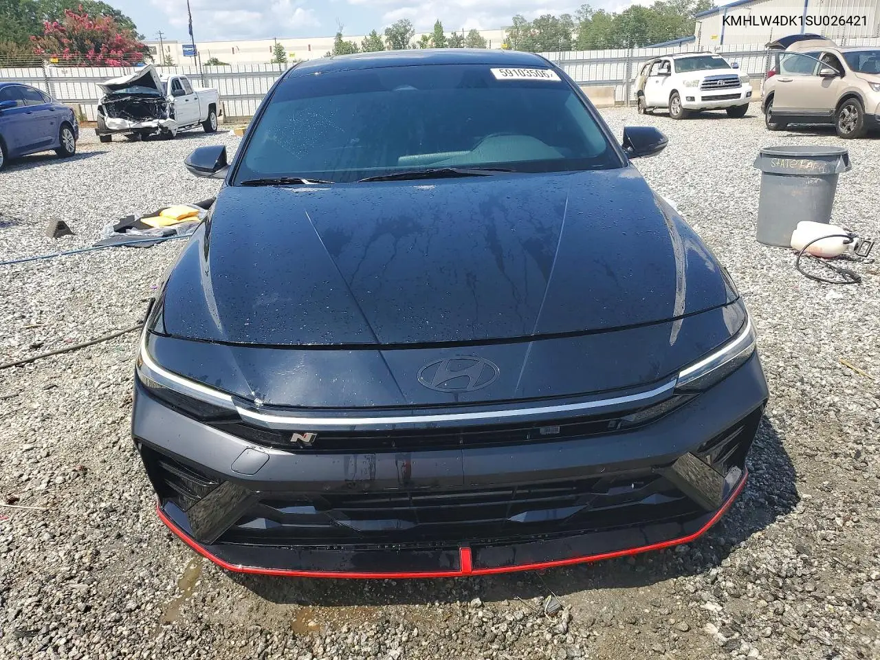 2025 Hyundai Elantra N Base VIN: KMHLW4DK1SU026421 Lot: 59103506