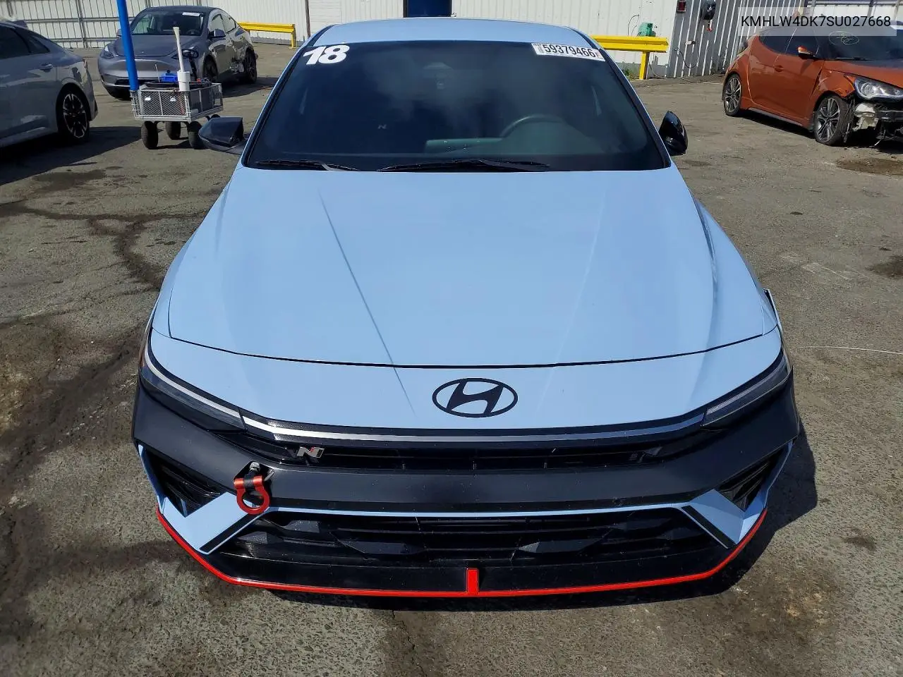 2025 Hyundai Elantra N Base VIN: KMHLW4DK7SU027668 Lot: 59379466