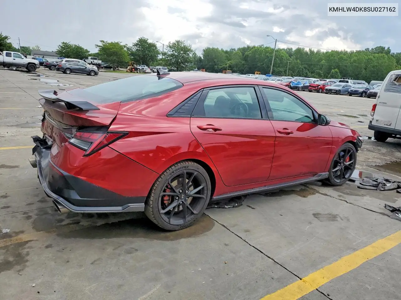 2025 Hyundai Elantra N Base VIN: KMHLW4DK8SU027162 Lot: 59661906