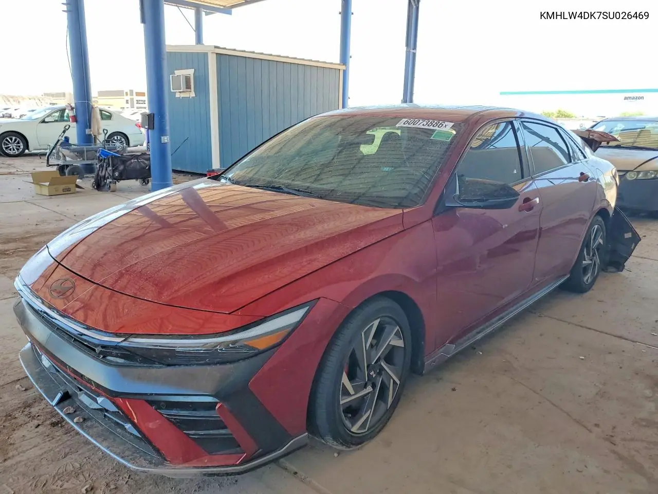 2025 Hyundai Elantra N Base VIN: KMHLW4DK7SU026469 Lot: 60073886