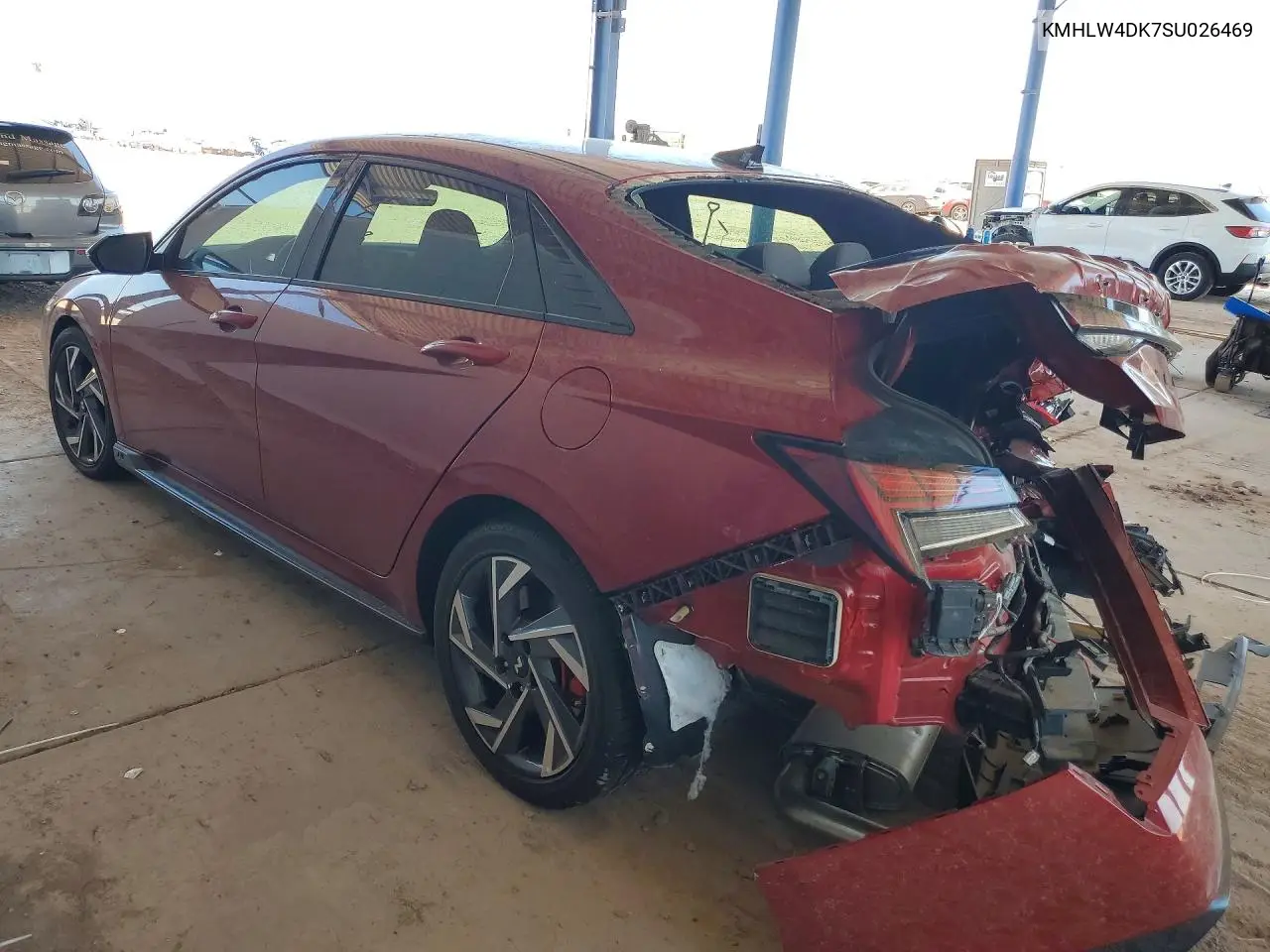 2025 Hyundai Elantra N Base VIN: KMHLW4DK7SU026469 Lot: 60073886