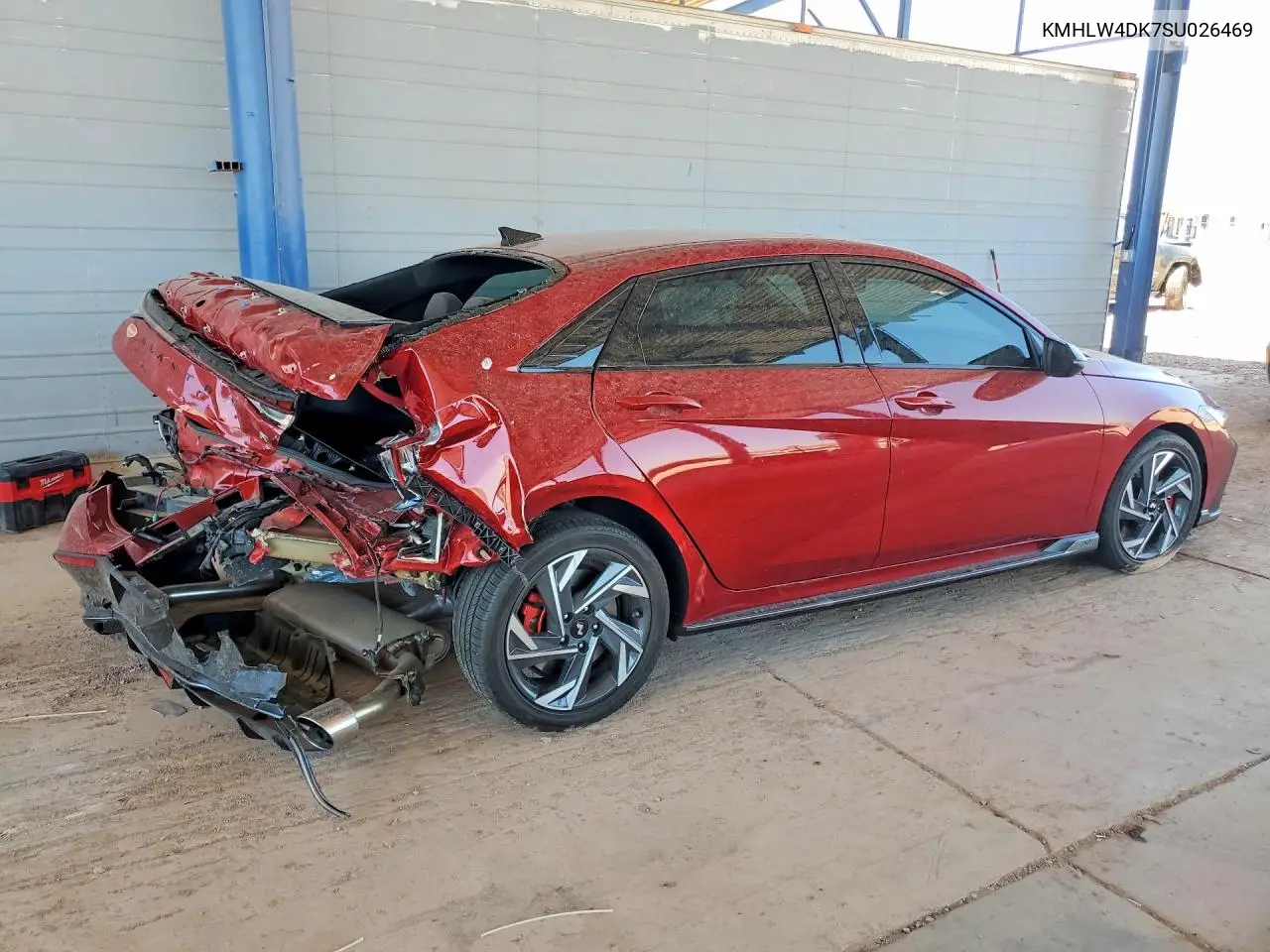 2025 Hyundai Elantra N Base VIN: KMHLW4DK7SU026469 Lot: 60073886