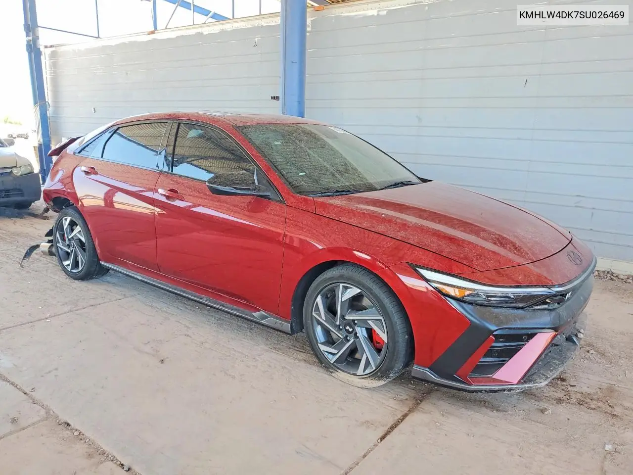 2025 Hyundai Elantra N Base VIN: KMHLW4DK7SU026469 Lot: 60073886