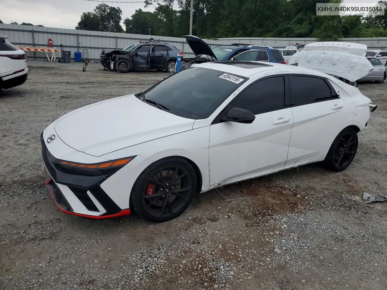 2025 Hyundai Elantra N Base VIN: KMHLW4DK9SU035044 Lot: 60843156