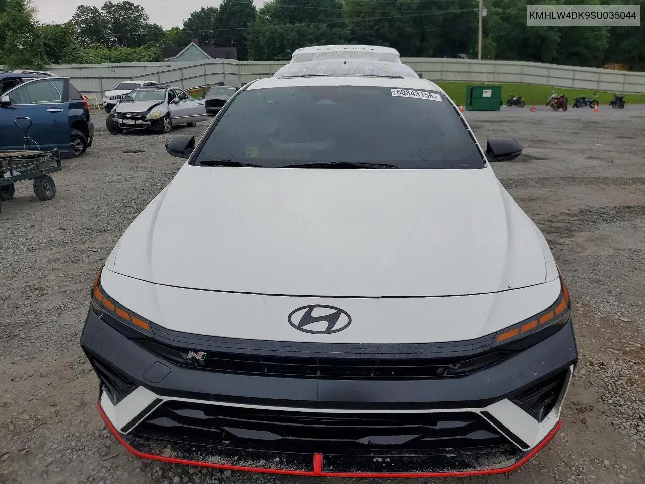 2025 Hyundai Elantra N Base VIN: KMHLW4DK9SU035044 Lot: 60843156