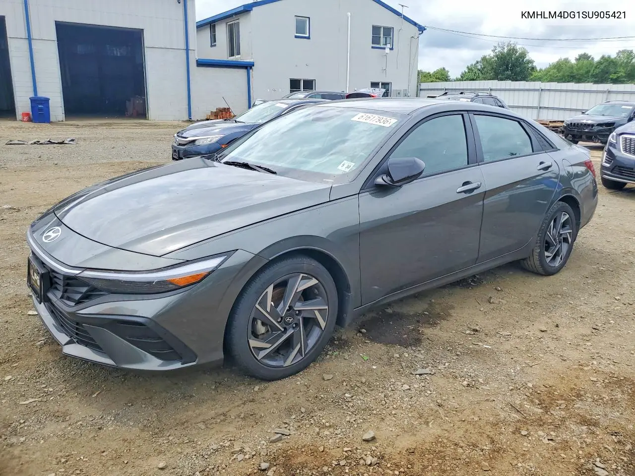 2025 Hyundai Elantra Sel Sport VIN: KMHLM4DG1SU905421 Lot: 61617936