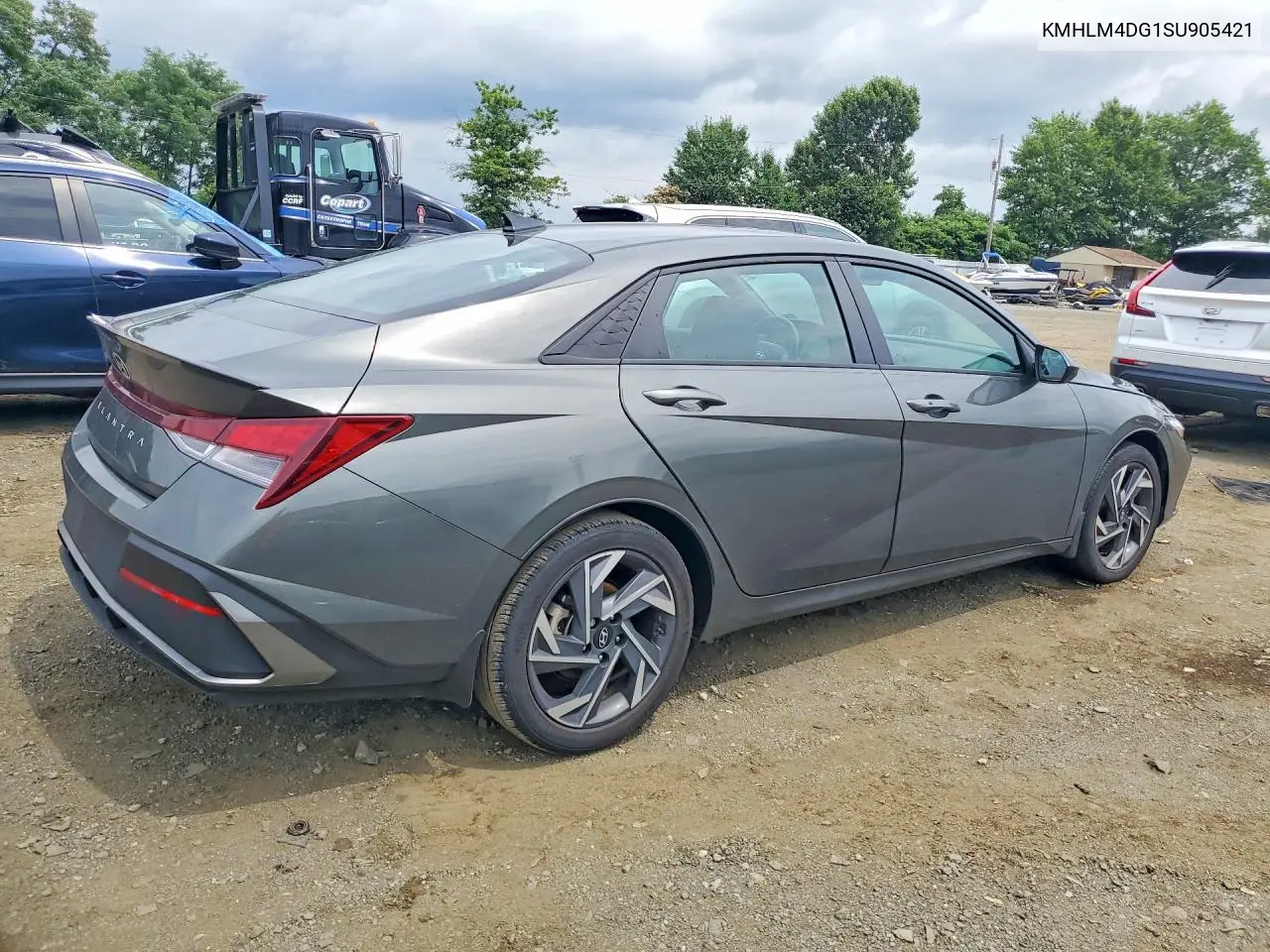 2025 Hyundai Elantra Sel Sport VIN: KMHLM4DG1SU905421 Lot: 61617936