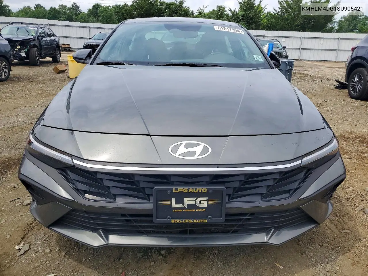 2025 Hyundai Elantra Sel Sport VIN: KMHLM4DG1SU905421 Lot: 61617936