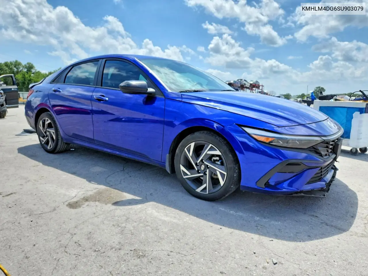 2025 Hyundai Elantra Sel Sport VIN: KMHLM4DG6SU903079 Lot: 61676366