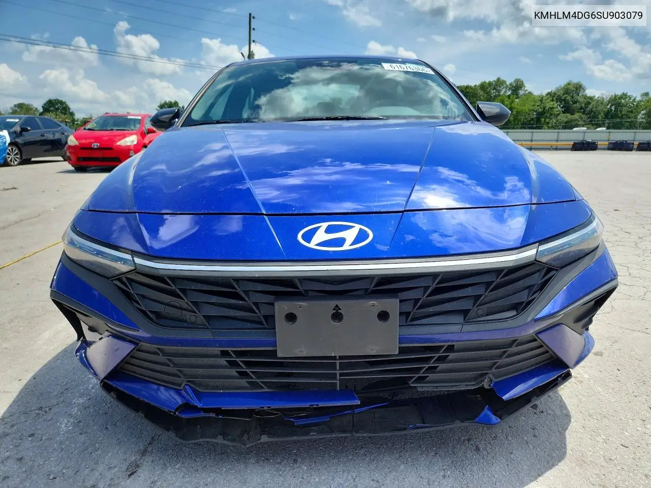 2025 Hyundai Elantra Sel Sport VIN: KMHLM4DG6SU903079 Lot: 61676366