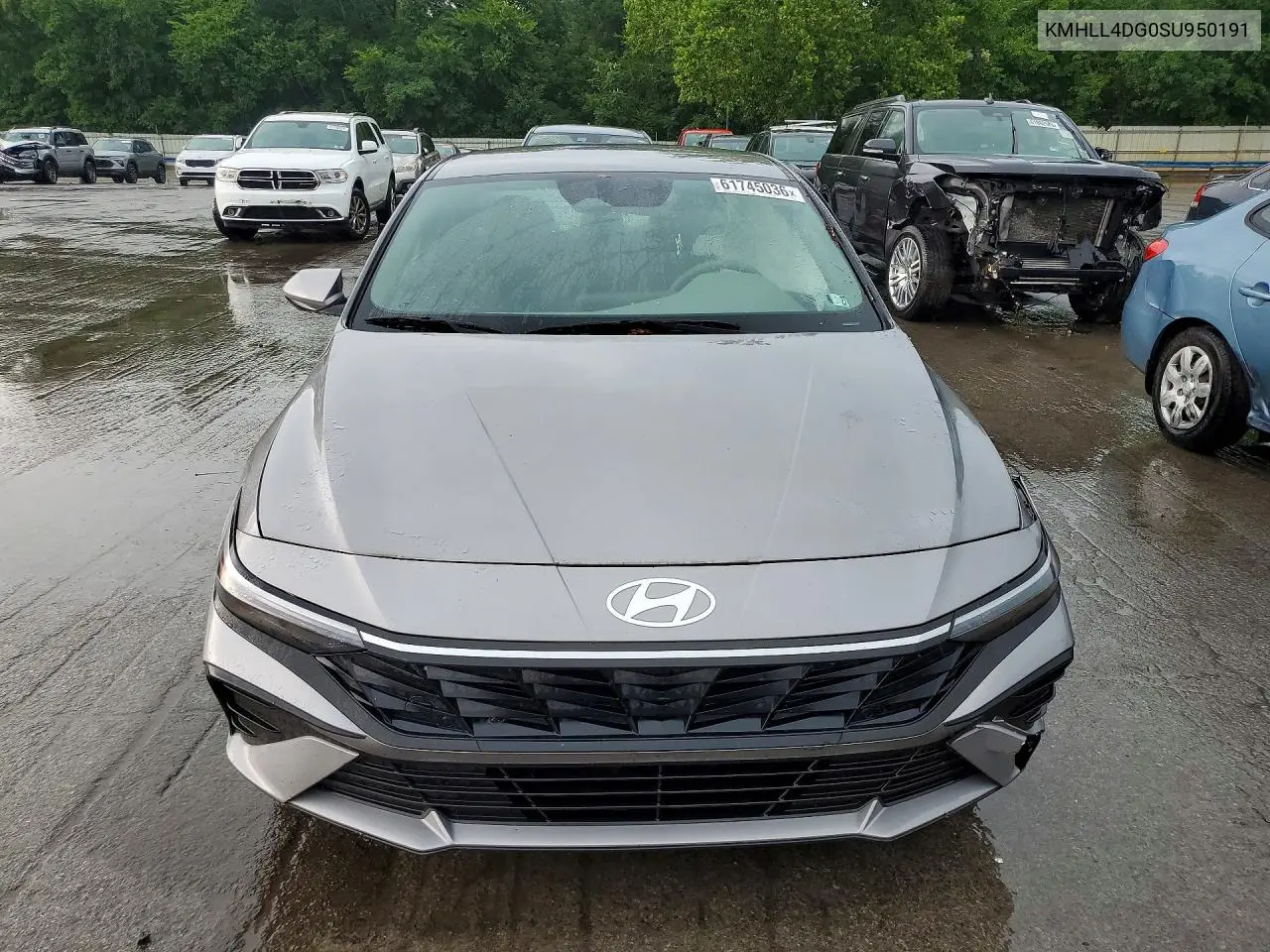 2025 Hyundai Elantra Se VIN: KMHLL4DG0SU950191 Lot: 61745036