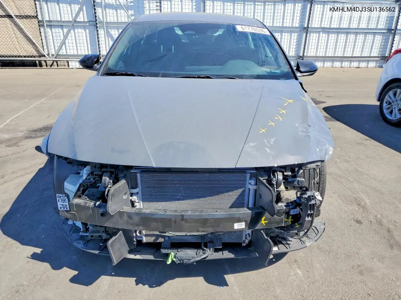 2025 Hyundai Elantra Hybrid Sel Sport VIN: KMHLM4DJ3SU136562 Lot: 61770536