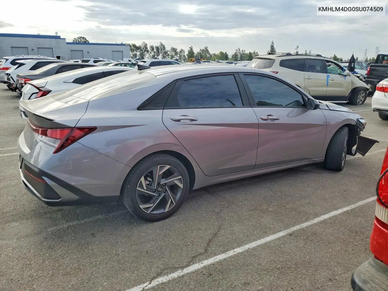 2025 Hyundai Elantra Sel Sport VIN: KMHLM4DG0SU074509 Lot: 61898456